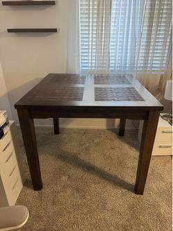 Square High-Top Dining Table