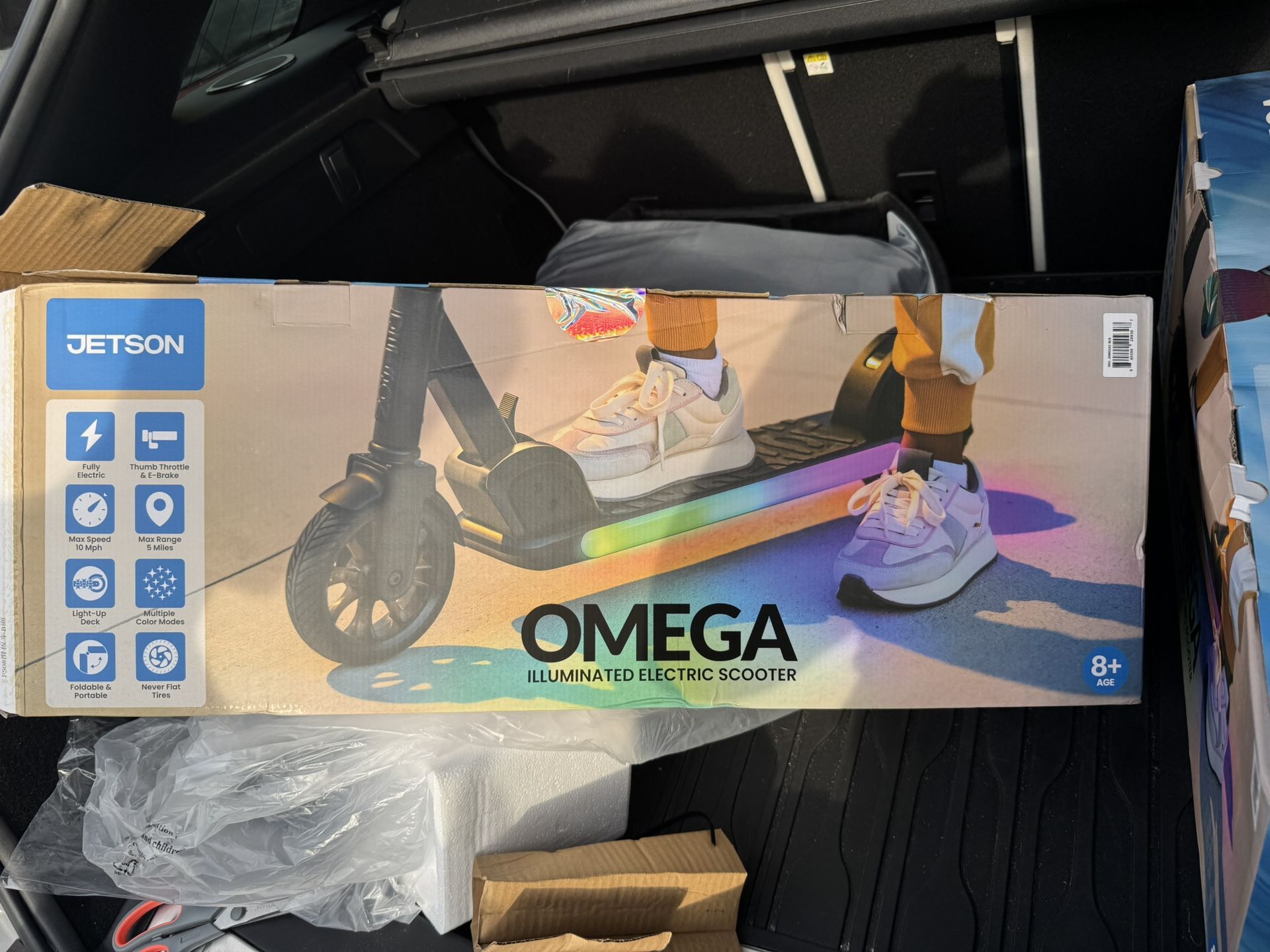 Omega Illuminated Electric Scooter