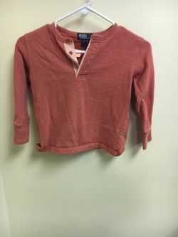 Boys size 6 polo Ralph Lauren long sleeve