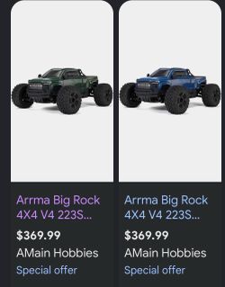 Arrma big rock