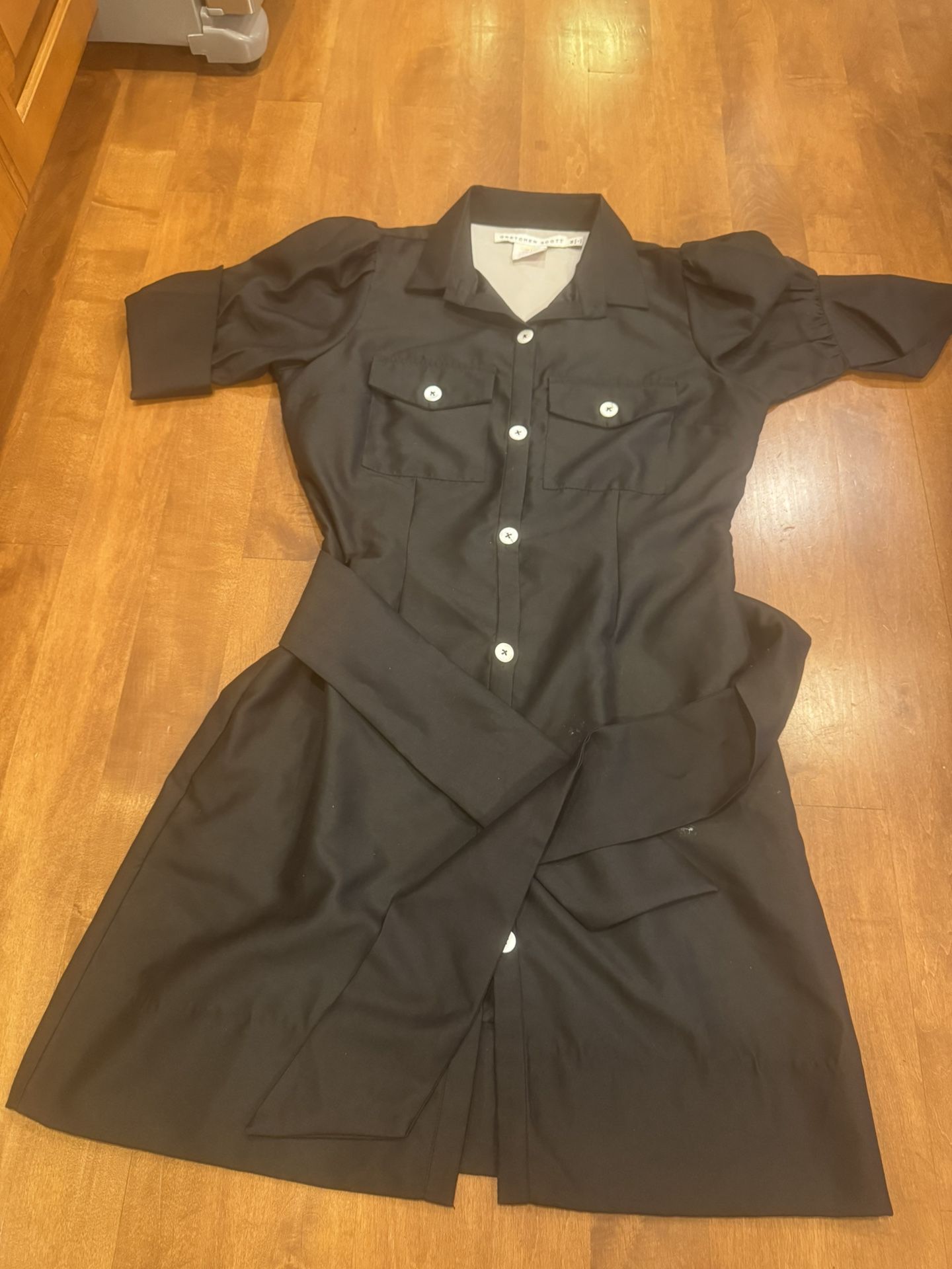 Woman’s Gretchen Scott little black dress shipping available