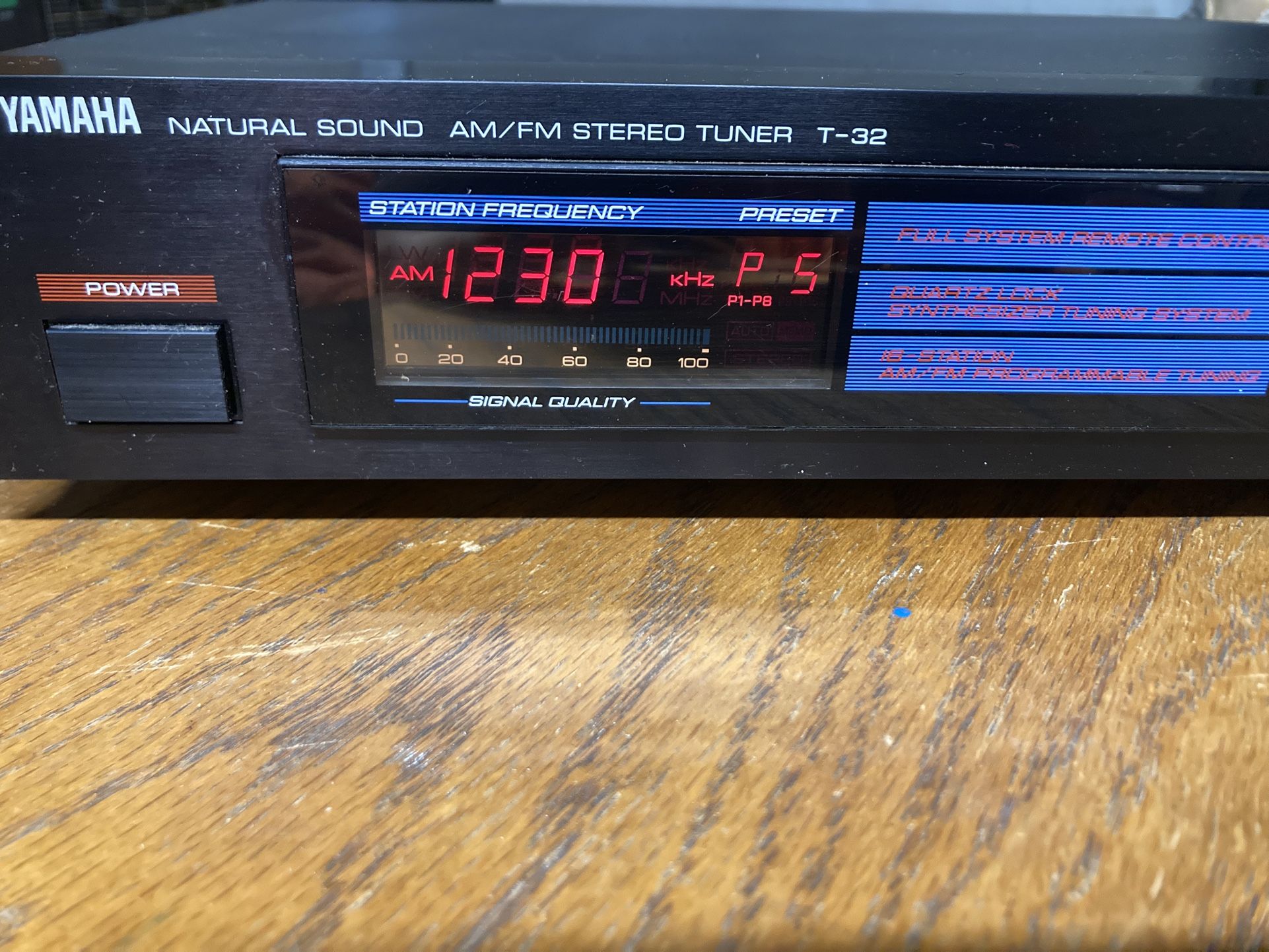 Yamaha Am/Fm Tuner