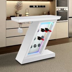 A40 Bar Table w/ Wine Storage