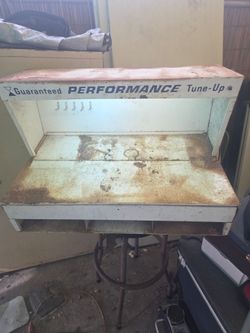 Vintage Metal Garage Service Writer's desk automobilia
