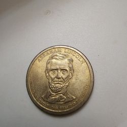 Abraham Lincoln Dollar Coin 1(contact info removed)
