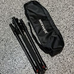 NEEWER 77 inch Camera Tripod Monopod for DSLR with 360° Panoramic Ball Head, 2 Axis Center Column, Arca Type QR Plate, Bag, Compact Aluminum Lightweig