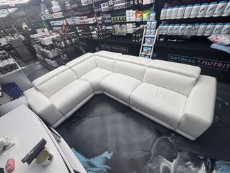 LEATHER ELECTRIC COUCH CITY FURNITURE