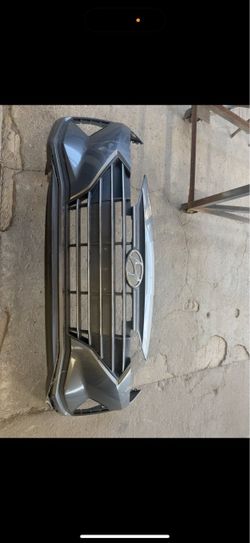 hyundai elantra 2017 complete bumper and grille