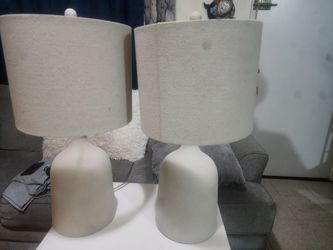 2 Lámpara Decorativas Color Beige