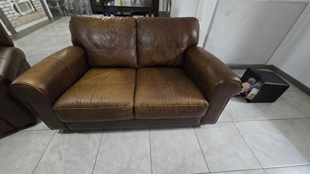 Sofa And A Recliner 