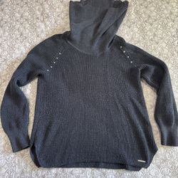 Michael Kors Women's Knit Sweater Gray, Long Sleeve, Size M