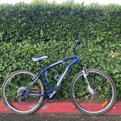 Infinity 700c Hybrid Bike – 7-Speed – Lightweight – Comfortable Ride Men’s Bicycle