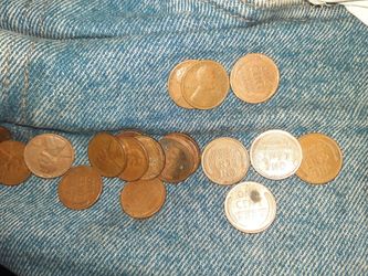 Lot of Vintage Lincoln Wheat Pennies