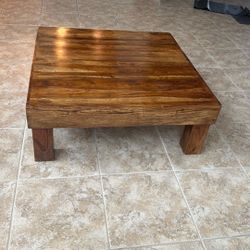 Rustic Wood Coffee Table