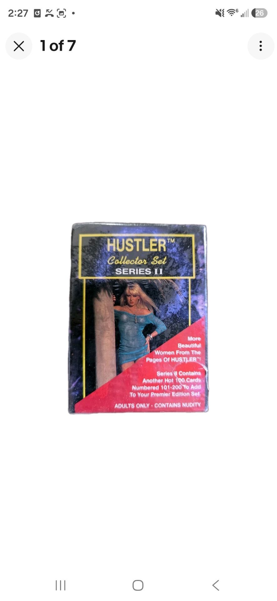 1993 Hustler Collector Set Series II 100 Trading Cards Sealed Limited Savannah