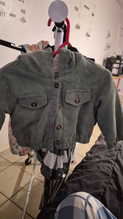 Baby Corduroy Button-Up Jacket Size 6-9M