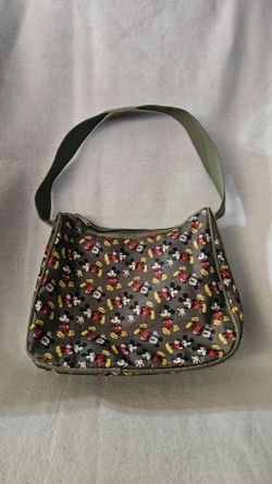 Mickey Mouse Olive Green Shoulder Bag