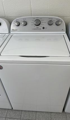 Whirlpool Top Load Washer & Dryer Set – Deep Water, Auto Dry, White