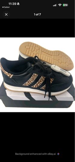 Adidas Low-Top Sneakers Leopard Print