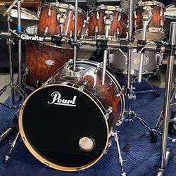 Pearl vision drum set