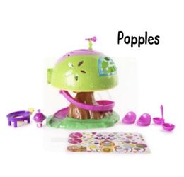 Final Sale NIB Girls popples tree house Set