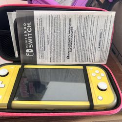 Yellow Nintendo Switch 