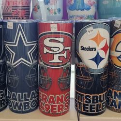 Your Favorite Football Team 20oz Stainless Steel Double-walled Tumbler