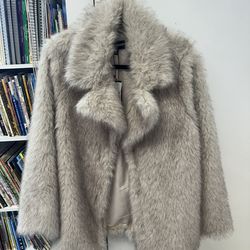 Steve Madden Faux Fur Coat- Kindra Coat