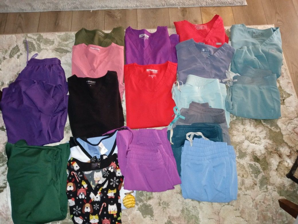 Fig /Mandala / And Other Scrubs Selling As A Bundle