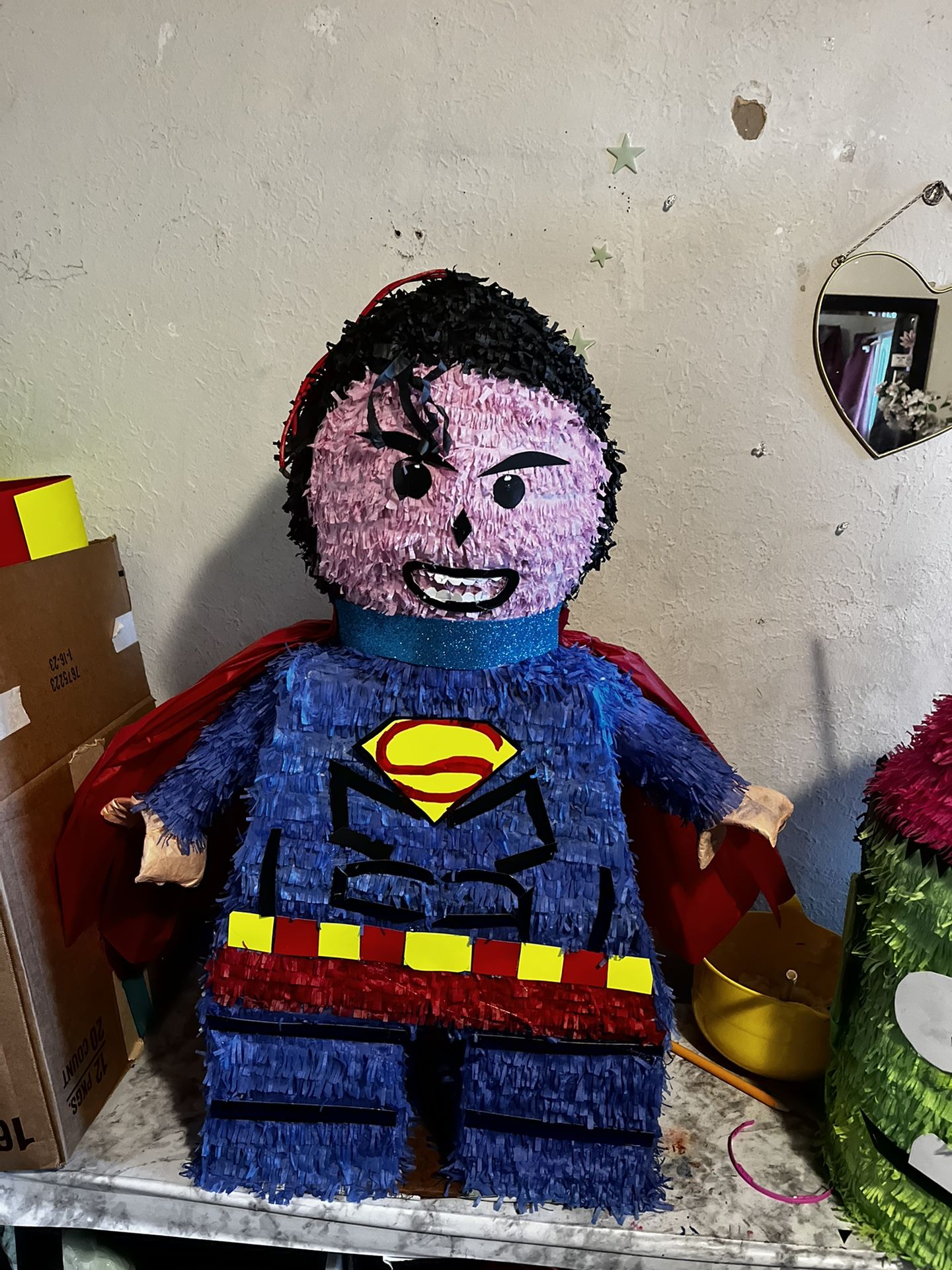 Piñata Batman y Superman