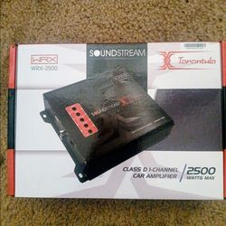 Soundstream Tarantula 2500 Watts monobloc class D Amplifier Brand New In The Box