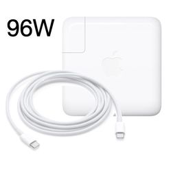 Apple 96W USB‑C Power Adapter + 2 m USB‑C Cable, Excellent Condition