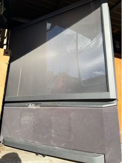 Vintage TV Television 1999 Sony Trinitron 61in rear projection tv