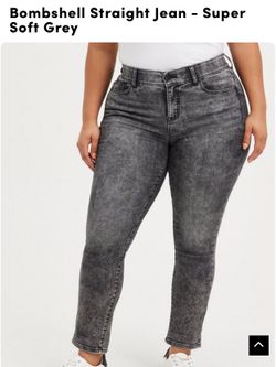 Bombshell Straight Torrid Jeans NWT