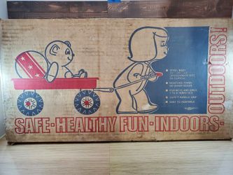 Vintage Kids Coaster Wagon