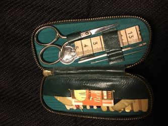 German made vintage sewing kit