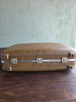 Vintage suitcase escort american