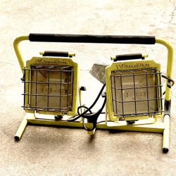 $30 Heavy Duty Construction Halogen Lights