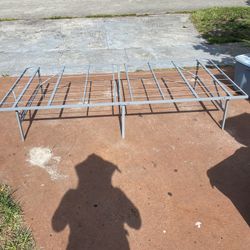 Foldable Single Frame Bed