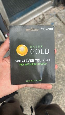 100 dollar razor gold card