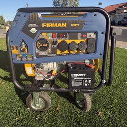 Generator Tri-Fuel 9400W LOW HOURS, Upgraded Wheels