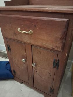 Tv Cabinets and bathroom cabinet fir a donation.