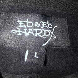 Ed hardy hoodie size large