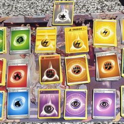 Pokémon Energy Cards And Trainers