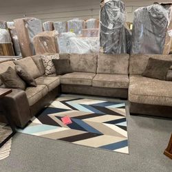 Sectional In Stock For Immediate Delivery 
