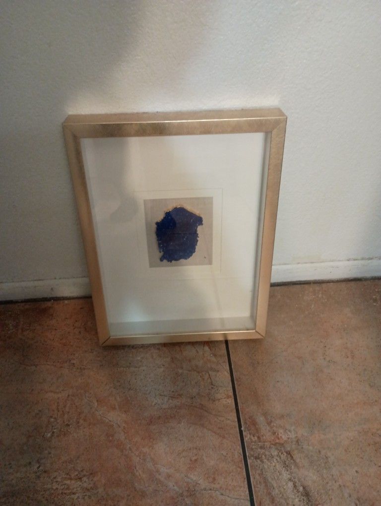 Blue Magic Rock Picture Frame 