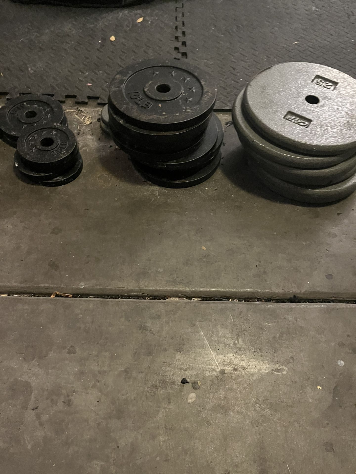 1 Inch Dumbbell - Weight Plates $1 Per Pound