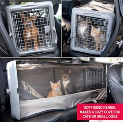 Cat/Small dog XL Travel kennel (Full Back Seat)