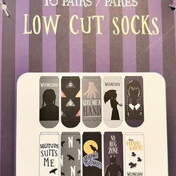 WEDNESDAY low cut socks