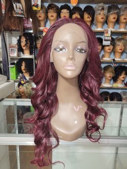 Saga#TT1B/425, Synthetic Lace Front And Heat Safe Wig.